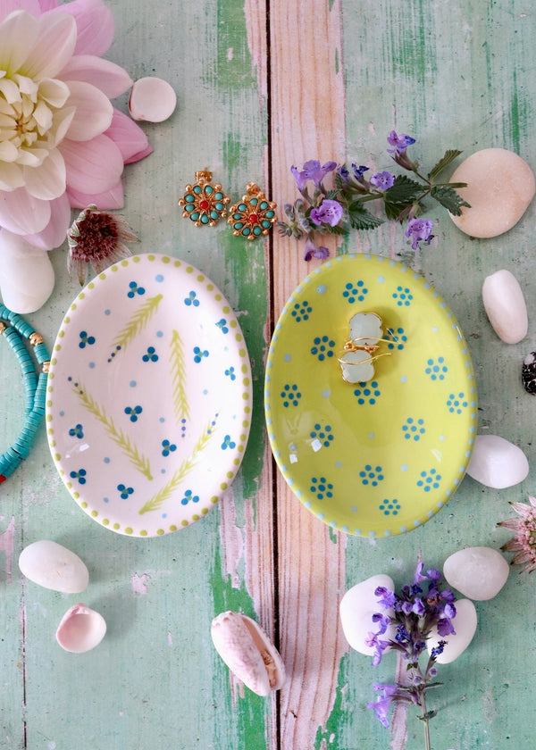 2 Oval Trinket Dishes - Set 3