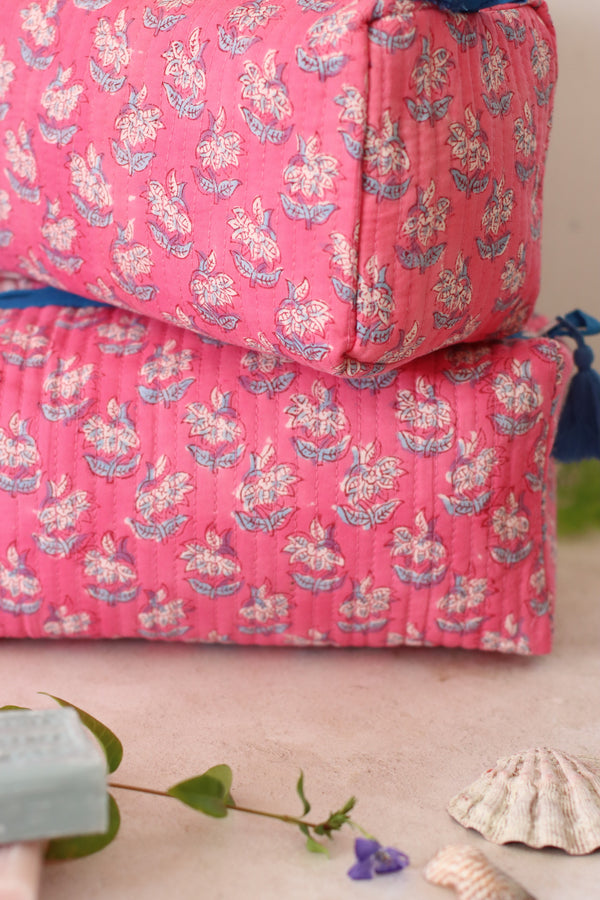 Wash Bag - Hot Pink