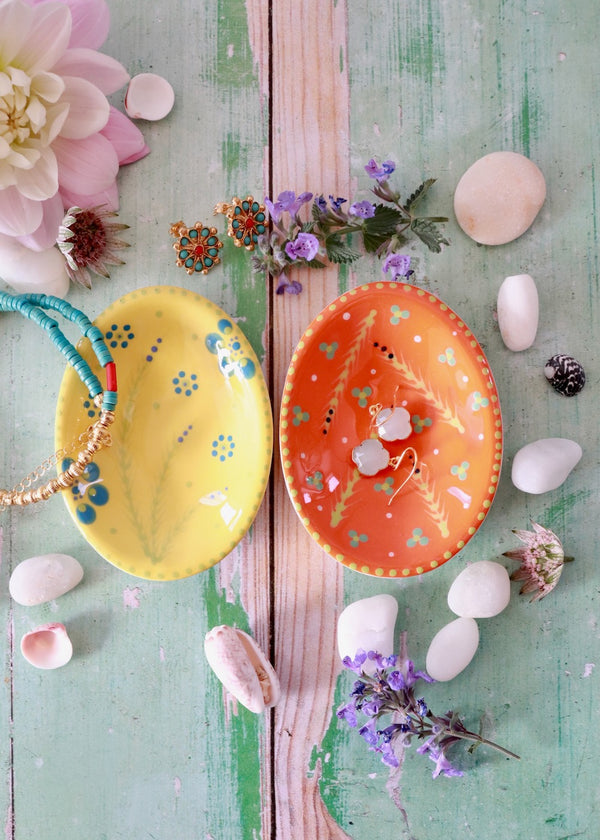 2 Oval Trinket Dishes - Set 6