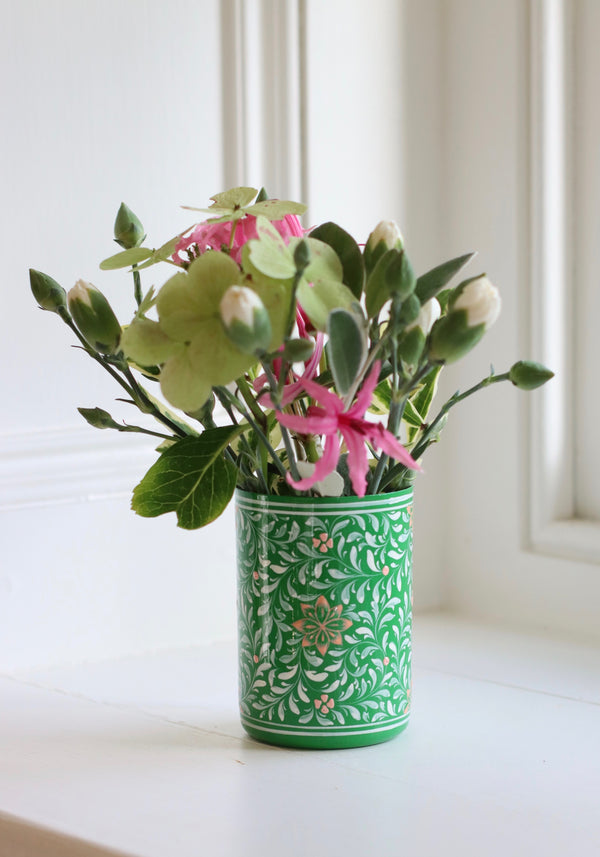 Brush Pot - Green