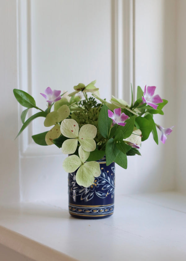 Brush Pot - Deep Navy