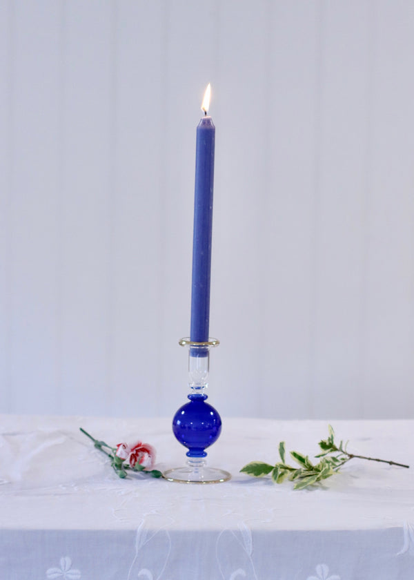 Small Bubble Candlestick  - Dark Blue