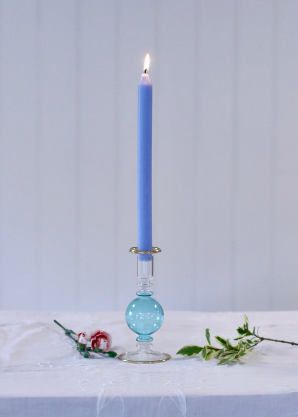 Small Bubble Candlestick Pale Blue