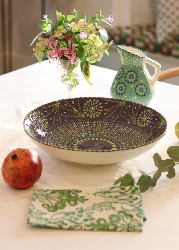 Olivia Fruit Bowl - Purple