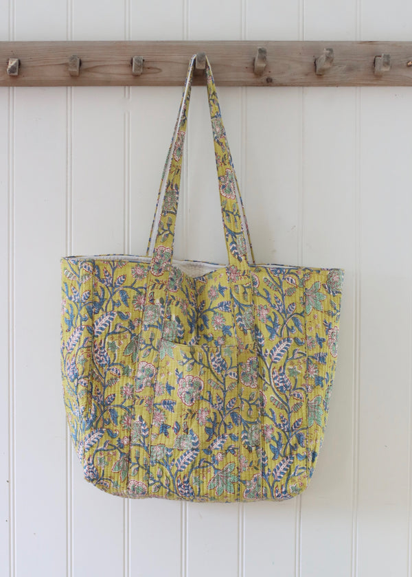 Block Print Everyday Bag - Keralan Life