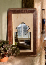 Vintage Wooden Mirror - 53