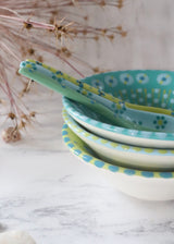 NEW IN: Nut Bowl - SET of 3 Greens & Blues