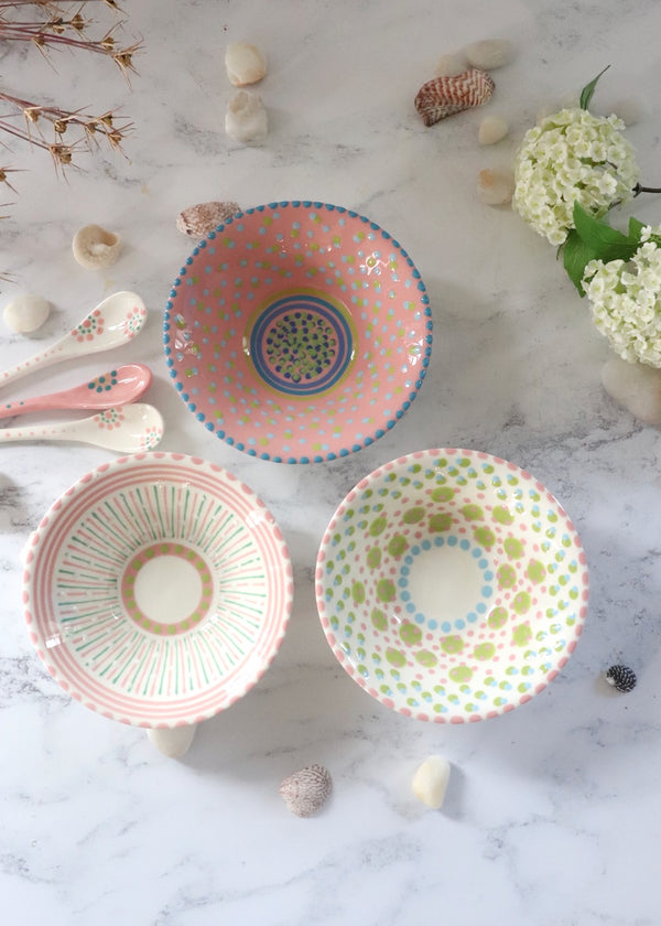NEW IN: Nut Bowl - SET of 3 Pinks