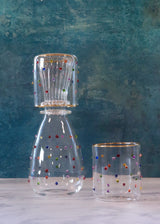 Carafe and Glass Set  - Rainbow Dots