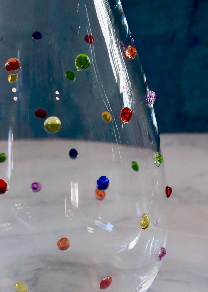 Carafe and Glass Set  - Rainbow Dots