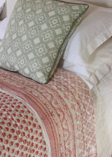Hand block Printed Quilt - Pink is Pink