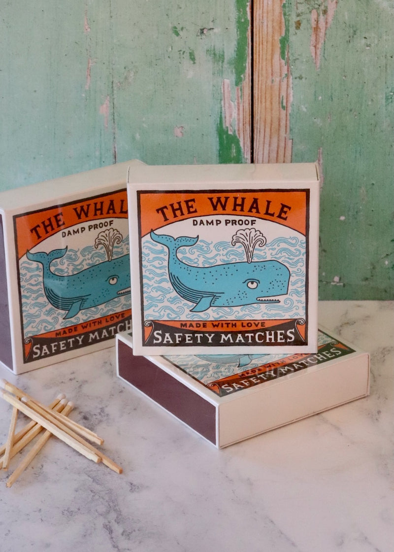 Square Matchbox - The Whale