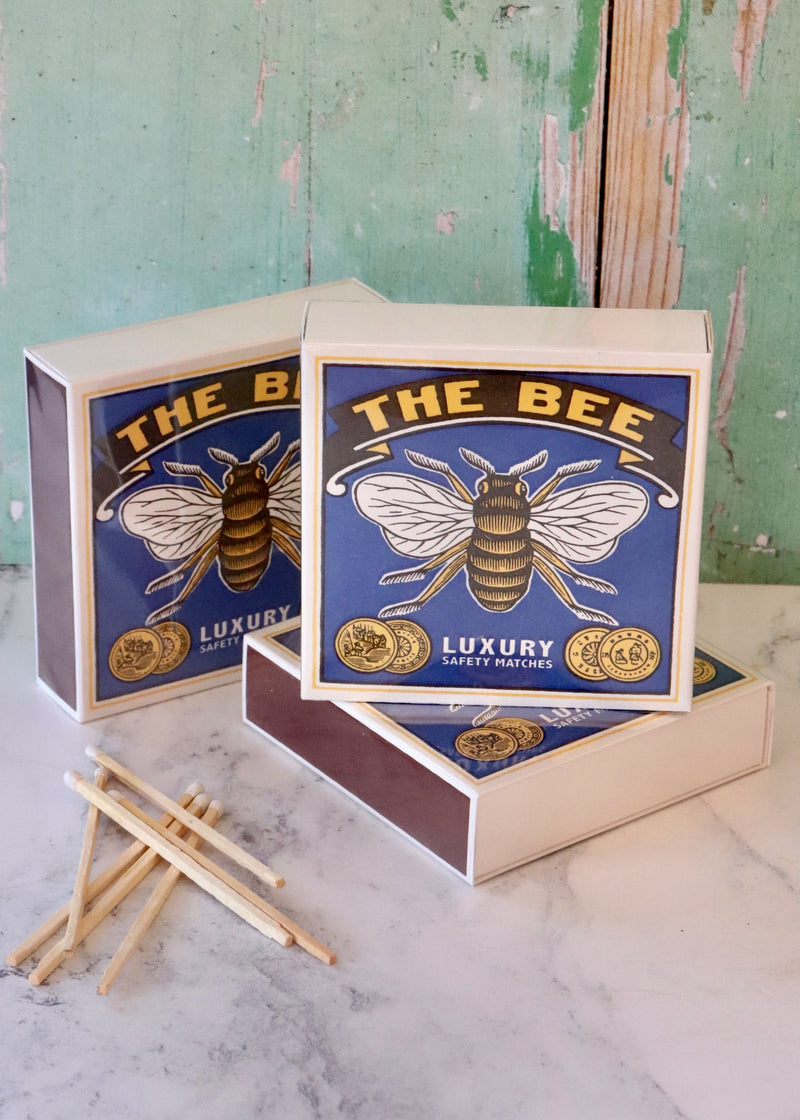 Square Matchbox - The Bee
