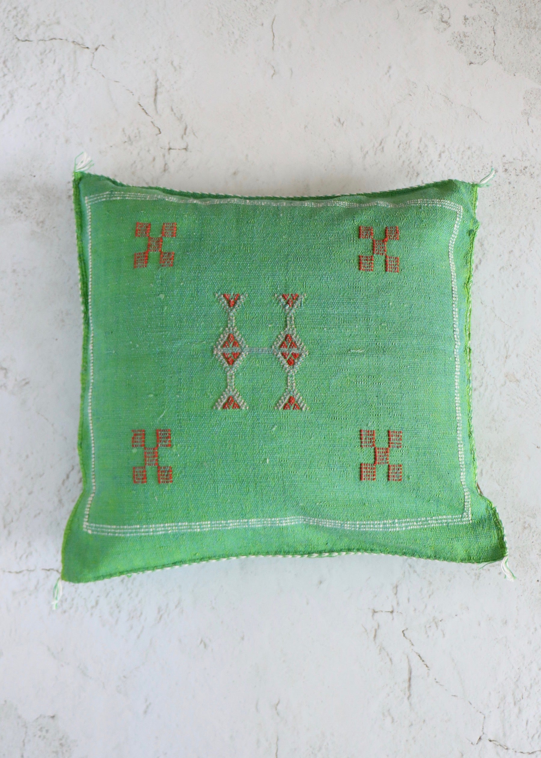 Cactus Silk Cushion Cover - Green 4