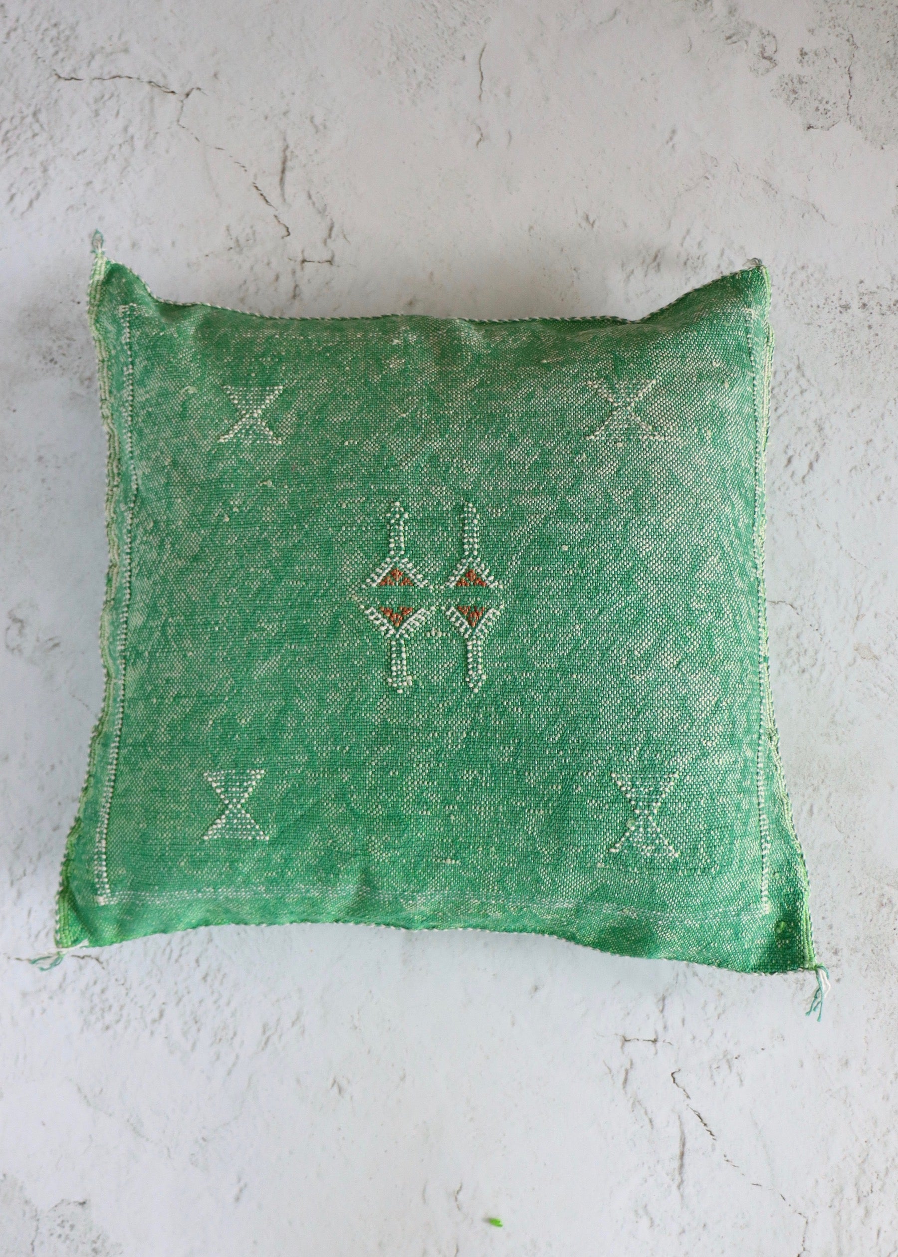Cactus Silk Cushion Cover - Green 5