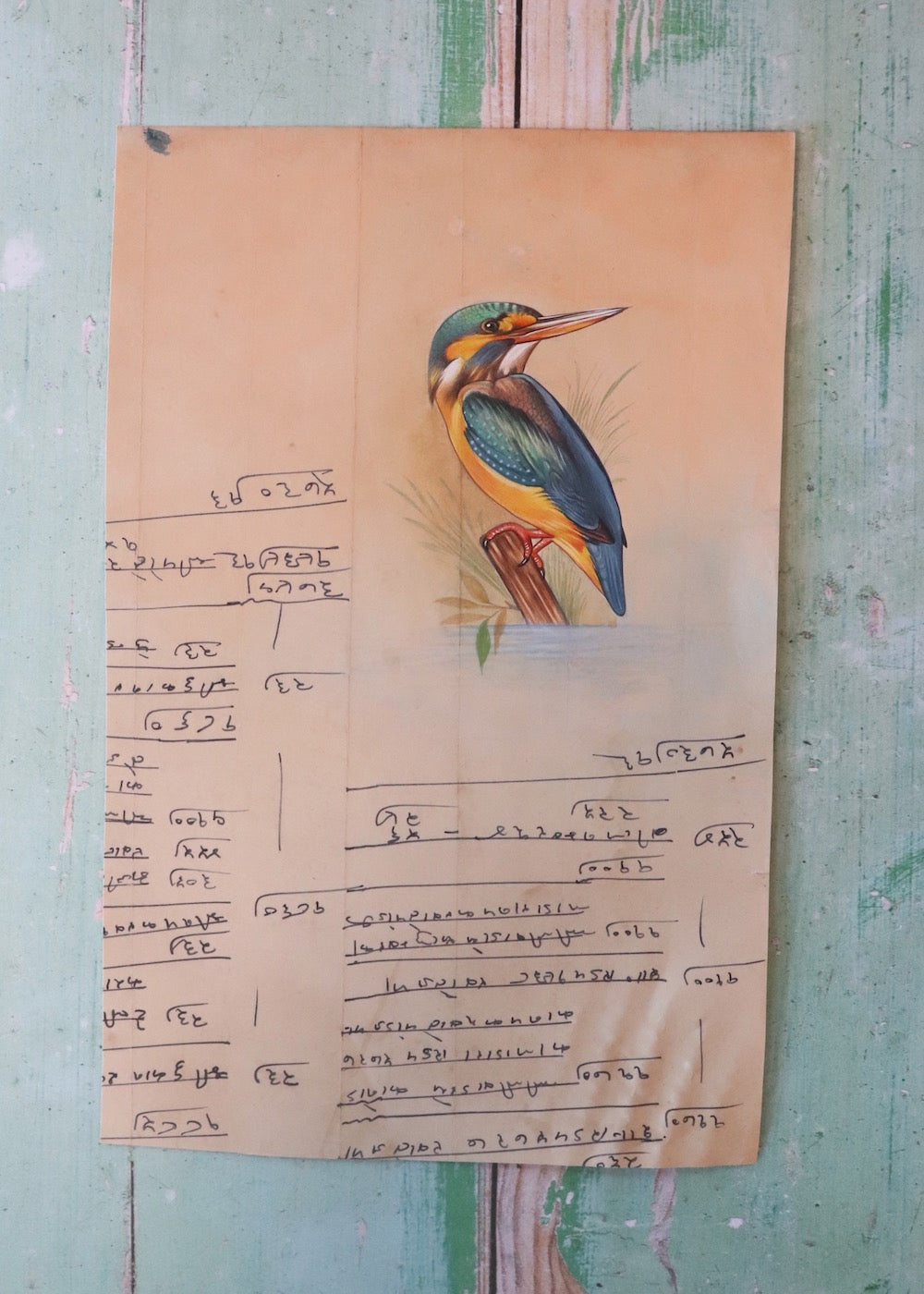 Indian Bird Painting 91