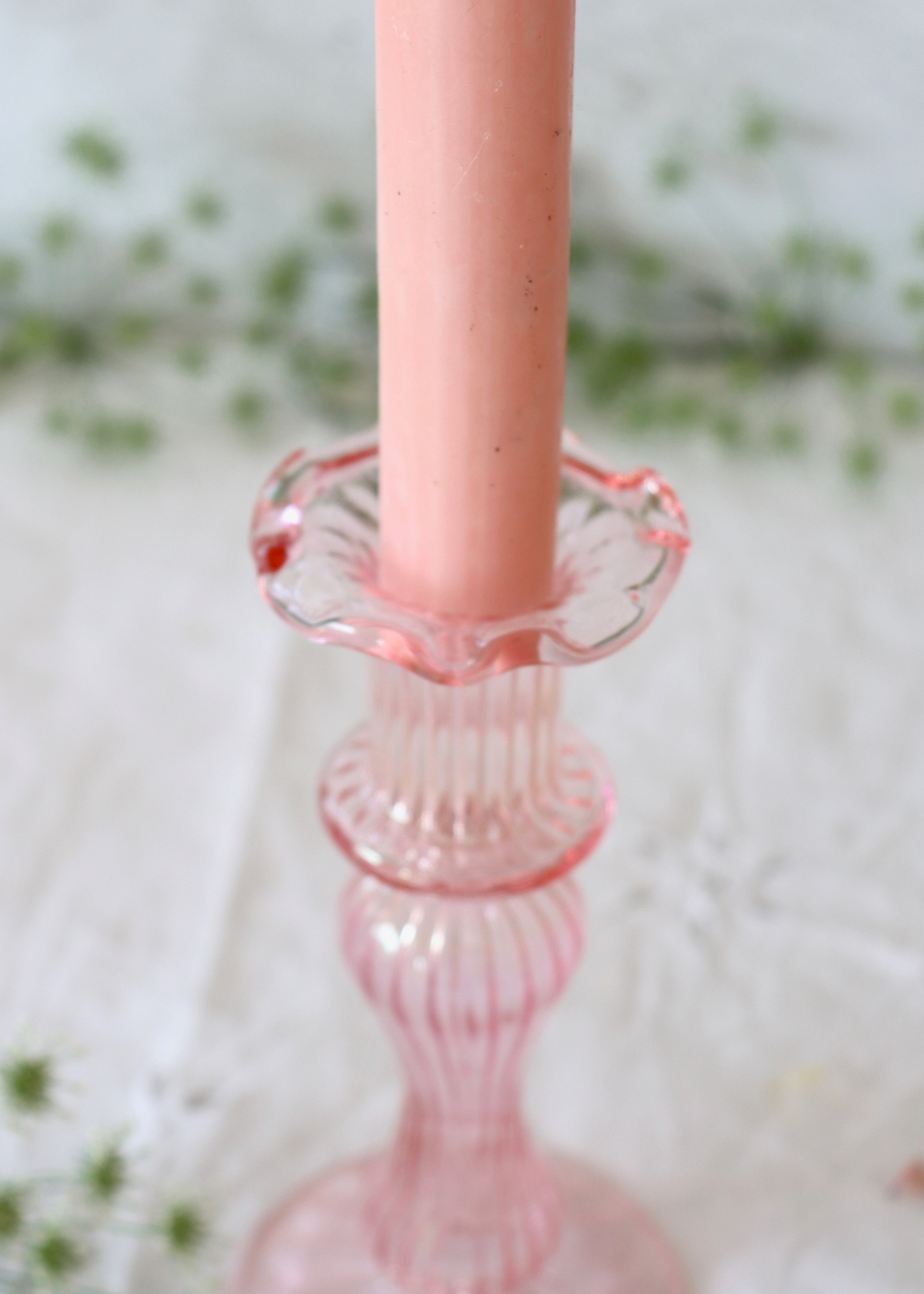 Gigi Candlestick- Pink