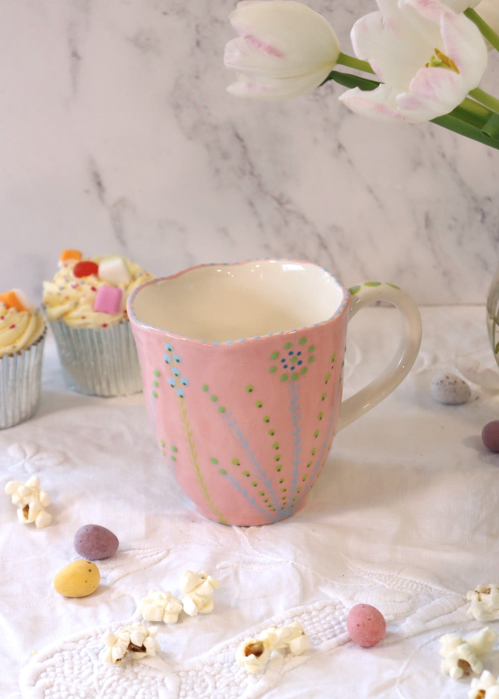 Waterlily Mug - Pink