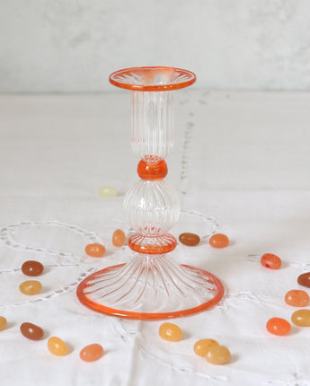 Noor Candlestick - Orange