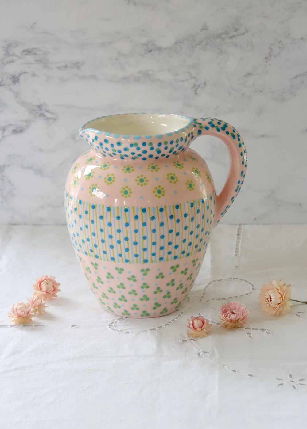 Water Jug - Pale Pink