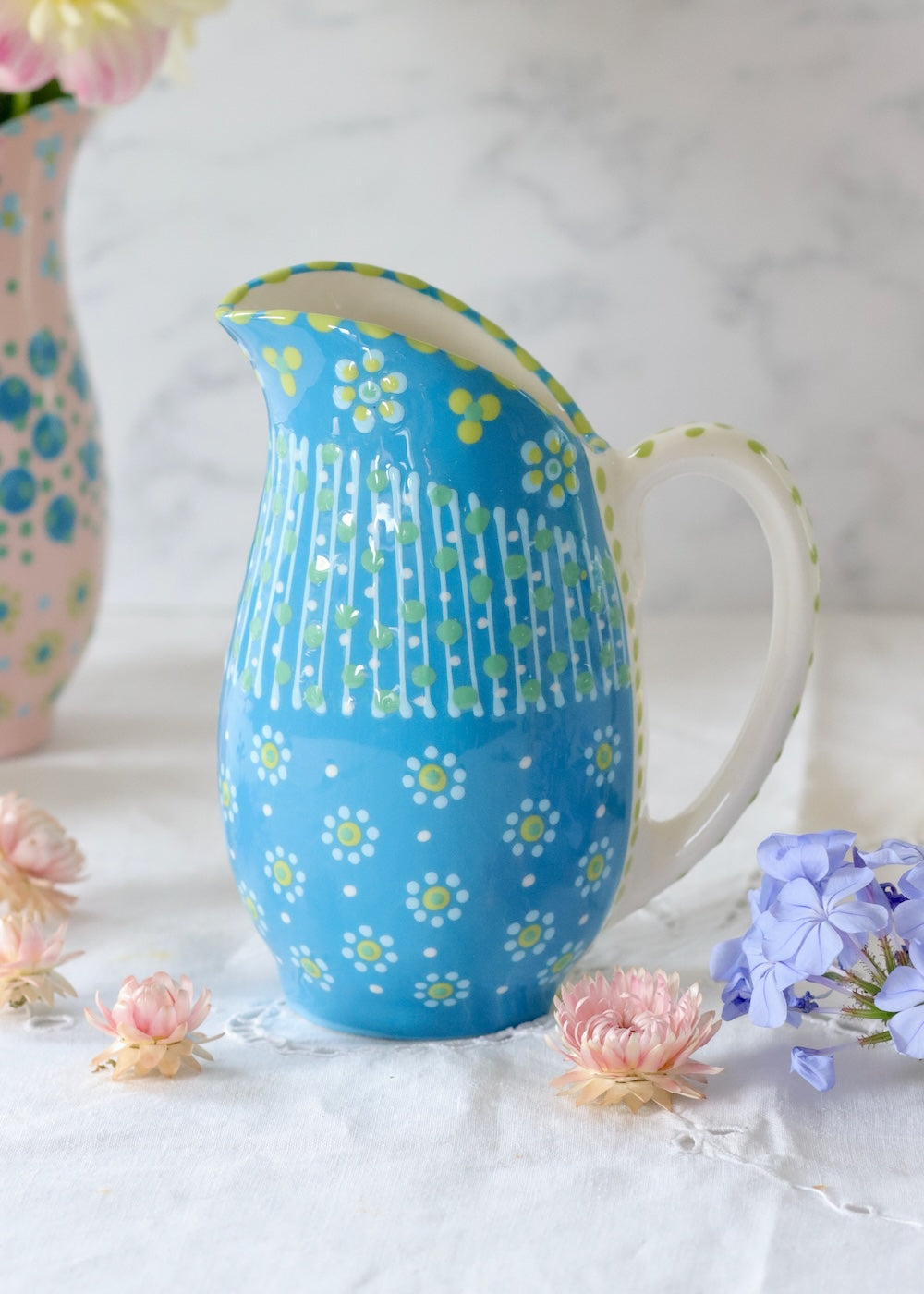 Plump Jug Turquoise