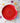 Round Serving Platter - Red