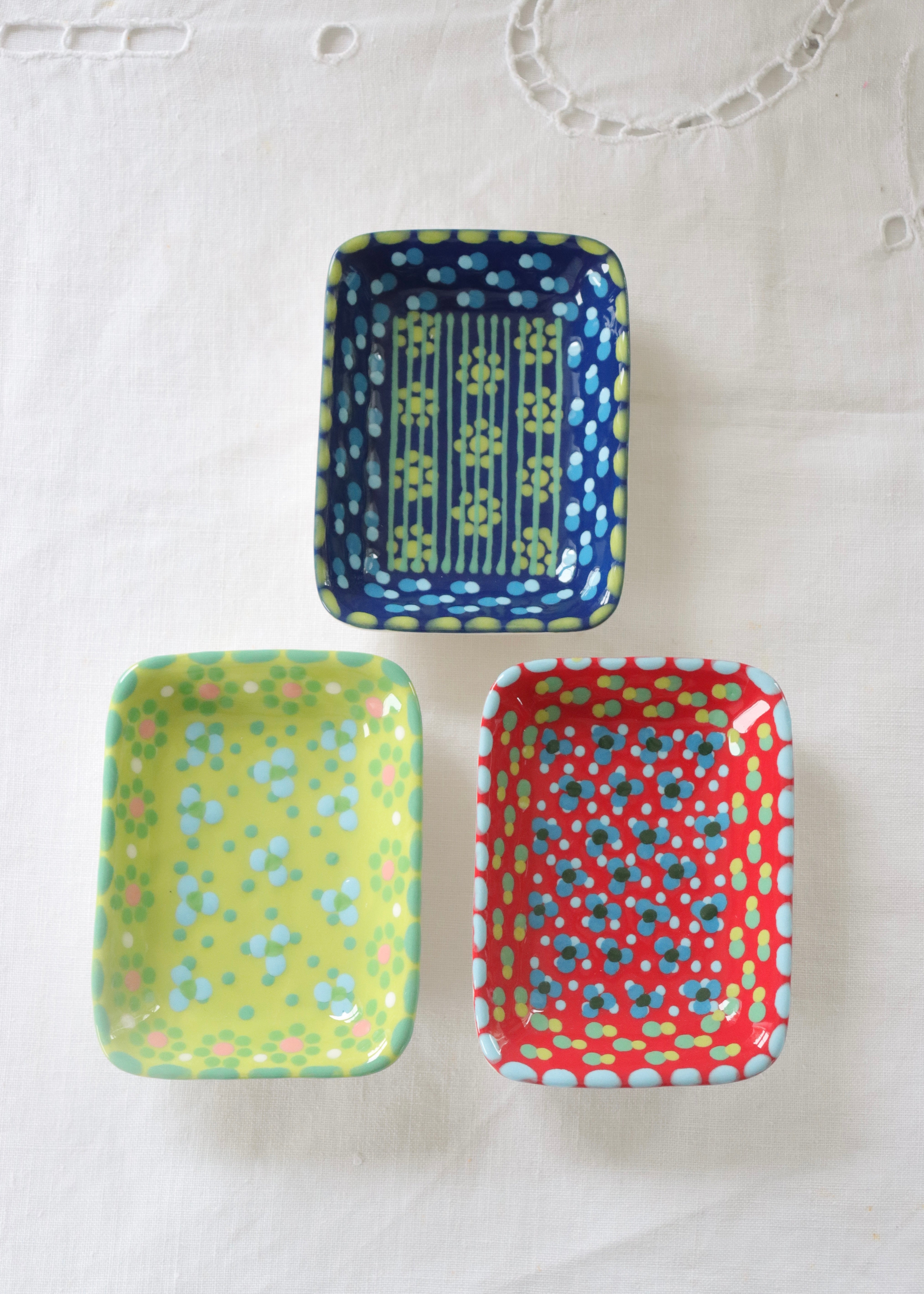 Set of Three Trinket Dishes - Set 1