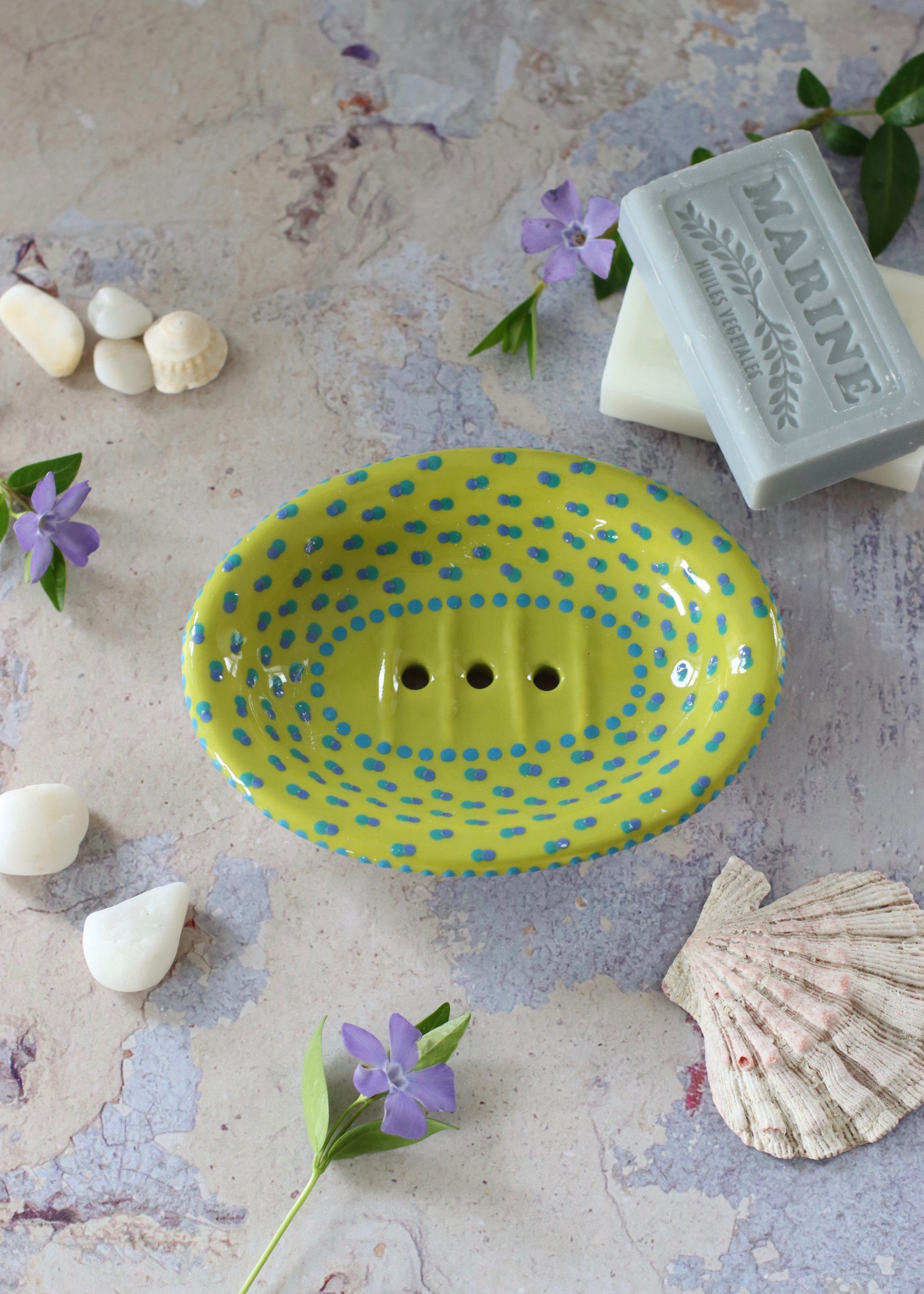Soap Dish - Lime Green