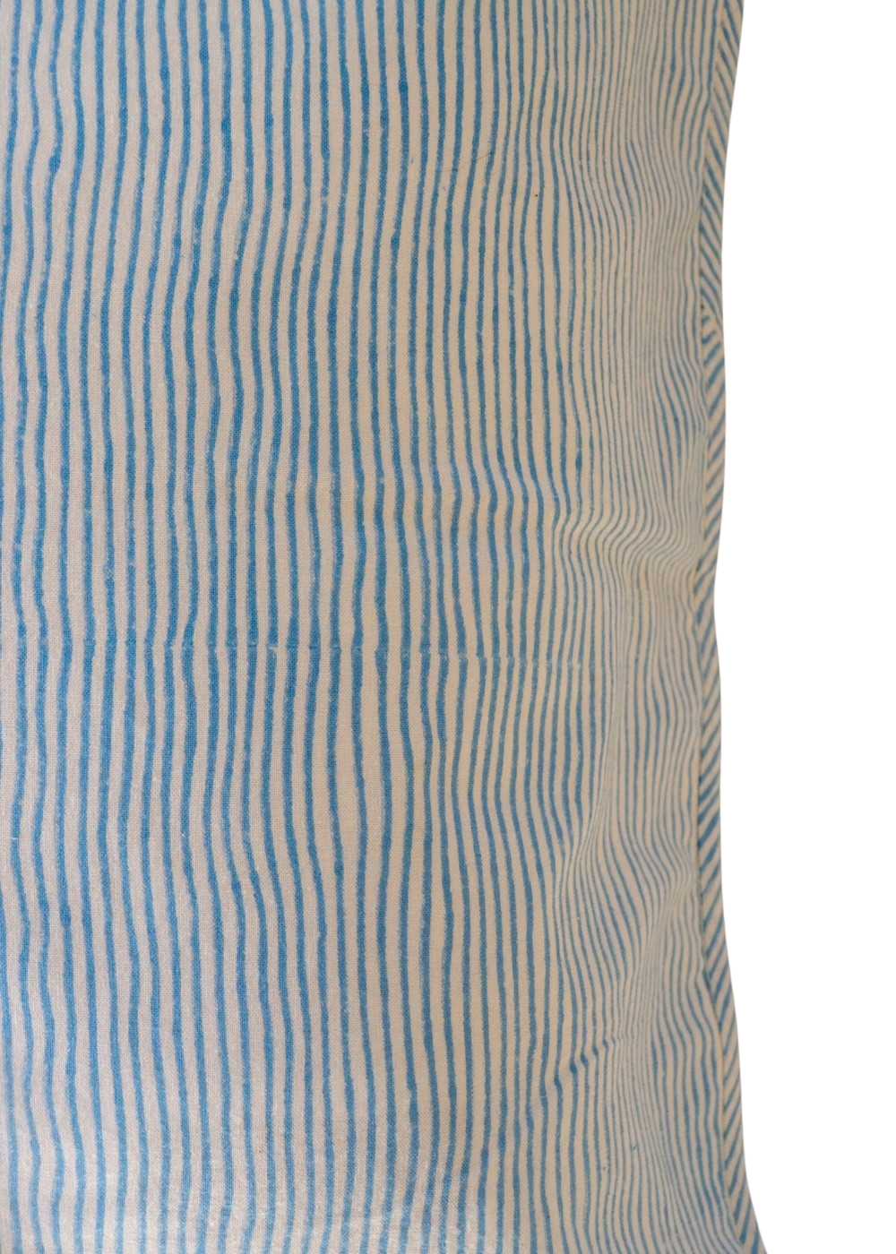 Block Print Cushion Cover- Cornflower Blue