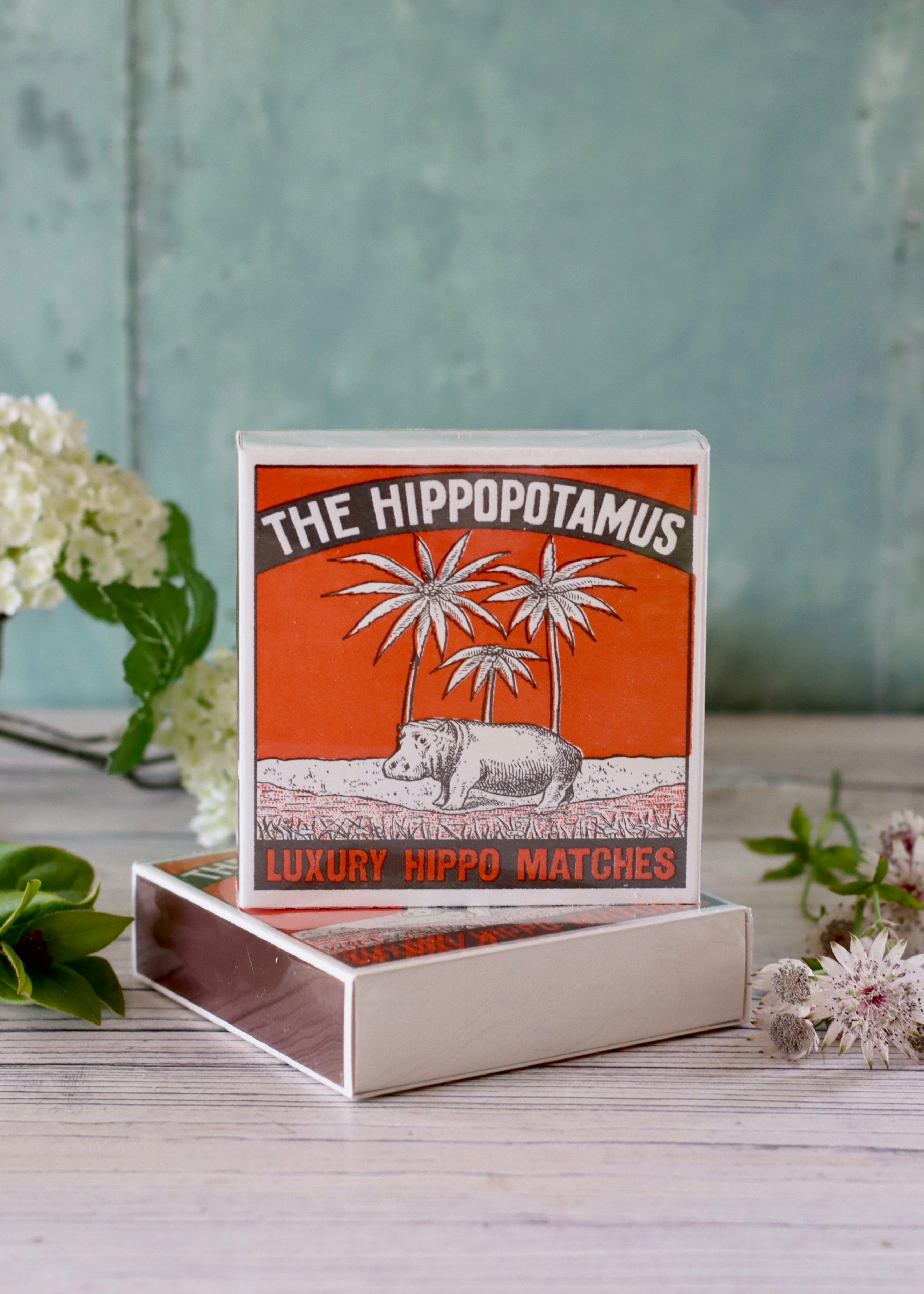 Square Matchbox - The Hippo