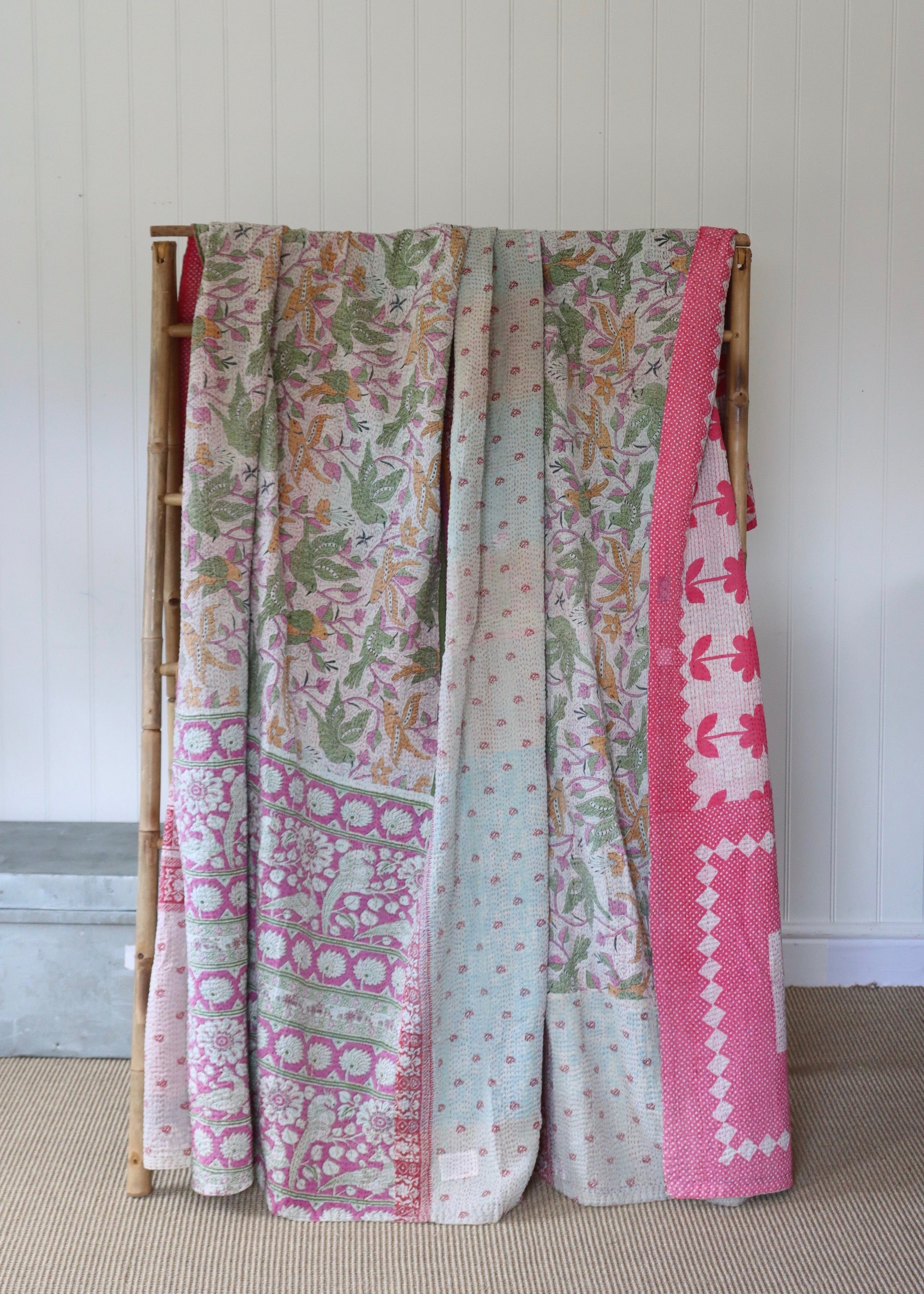 Vintage Kantha Throw K403