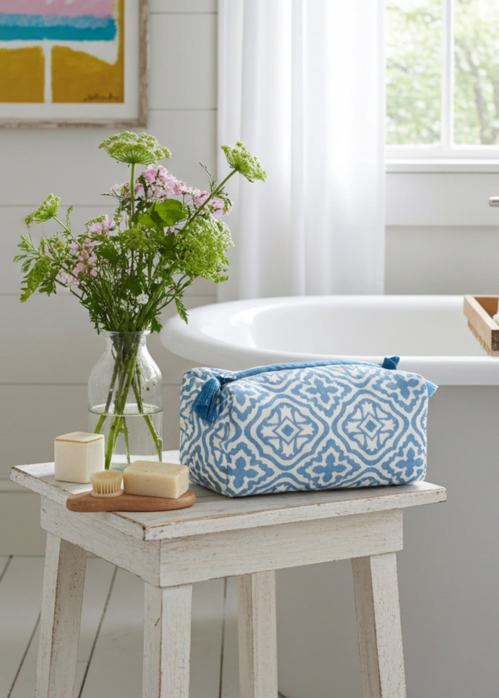 Wash Bag - Sky Blue