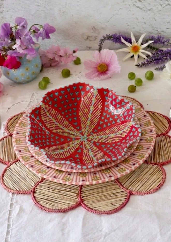 Pasta Bowl - Red