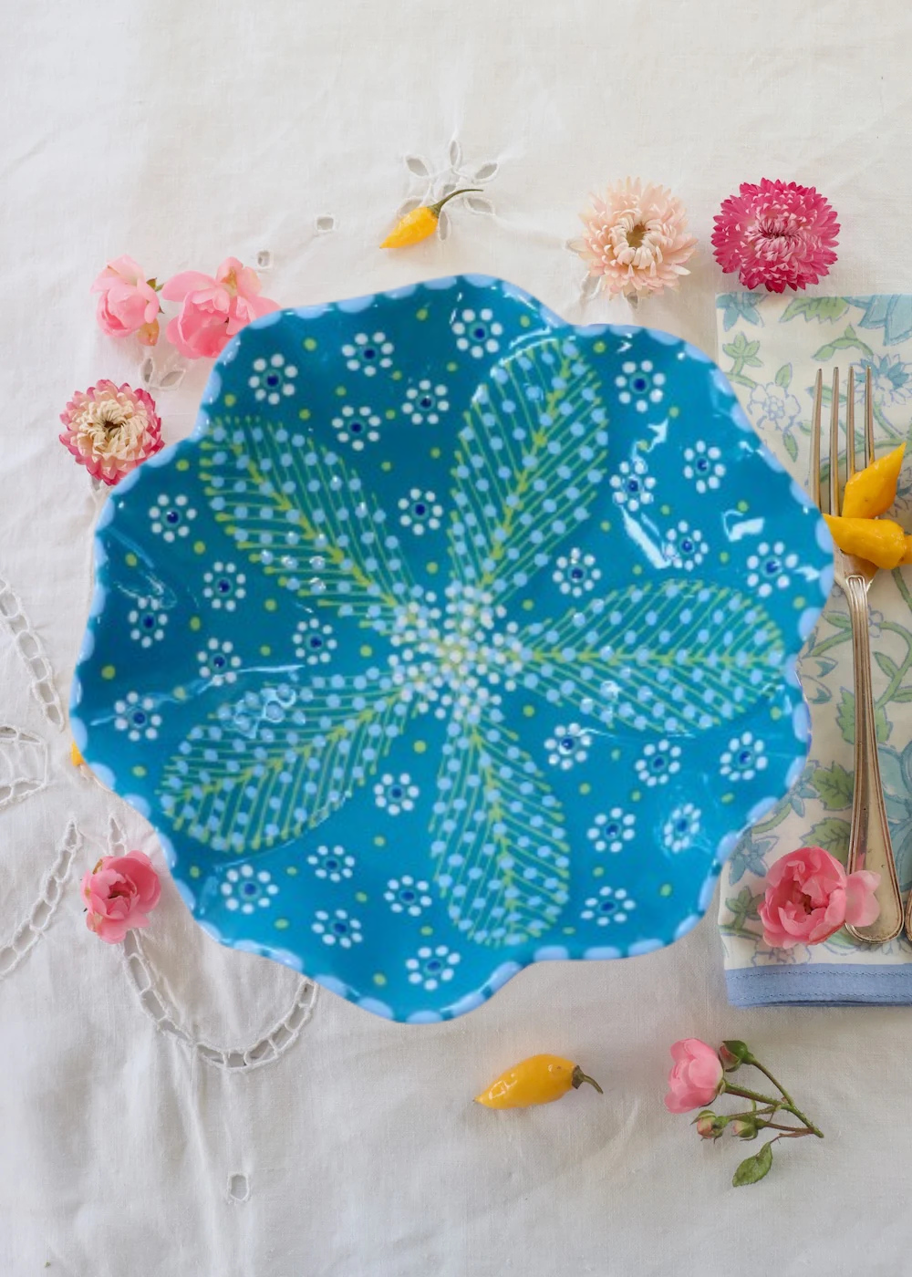 Pasta Bowl - Turquoise 2