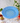 Olivia Fruit Bowl - Pale Blue