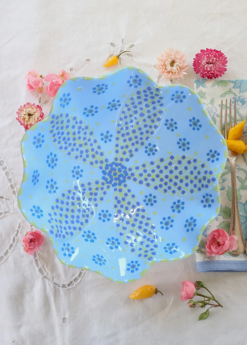 Pasta Bowl - Pale Blue 4