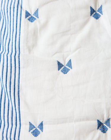 Embroidered Jamdani Quilt