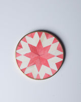 Set of 4 Star Coasters – Cerise #color_hot-pink