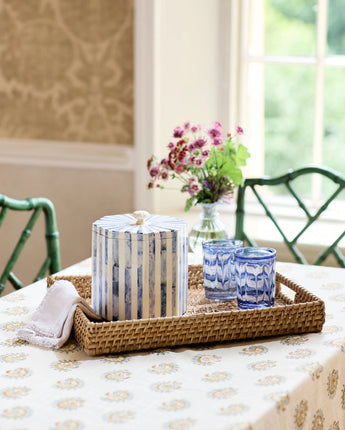 Stripe Ice Bucket – Blue #color_blue