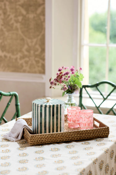 Rattan Rectangular Tray
