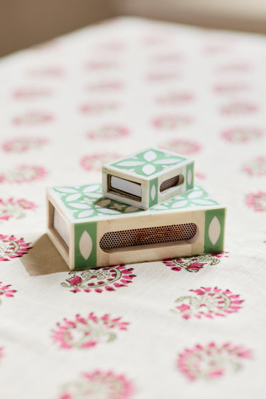 Small Matchbox Holder - Sage Green