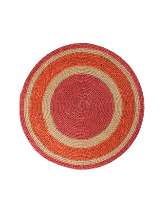 Set of 4 Striped Seagrass Placemats