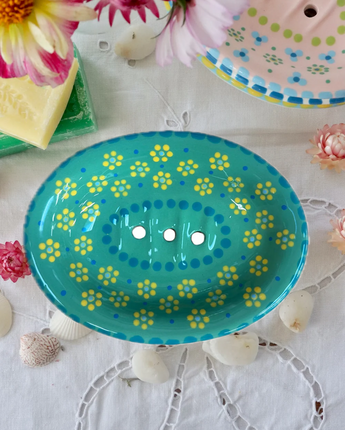 Soap Dish - Turquoise