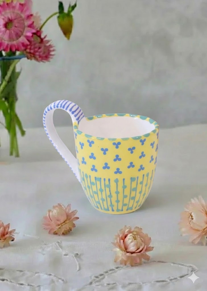 Mini Mug Pale Yellow
