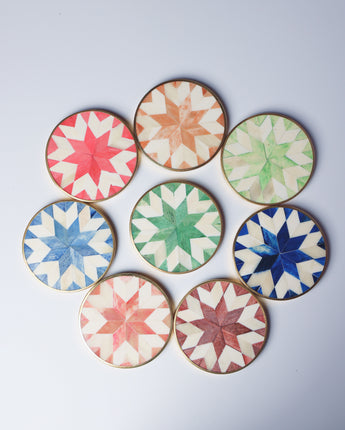 Set of 8 Star Coasters