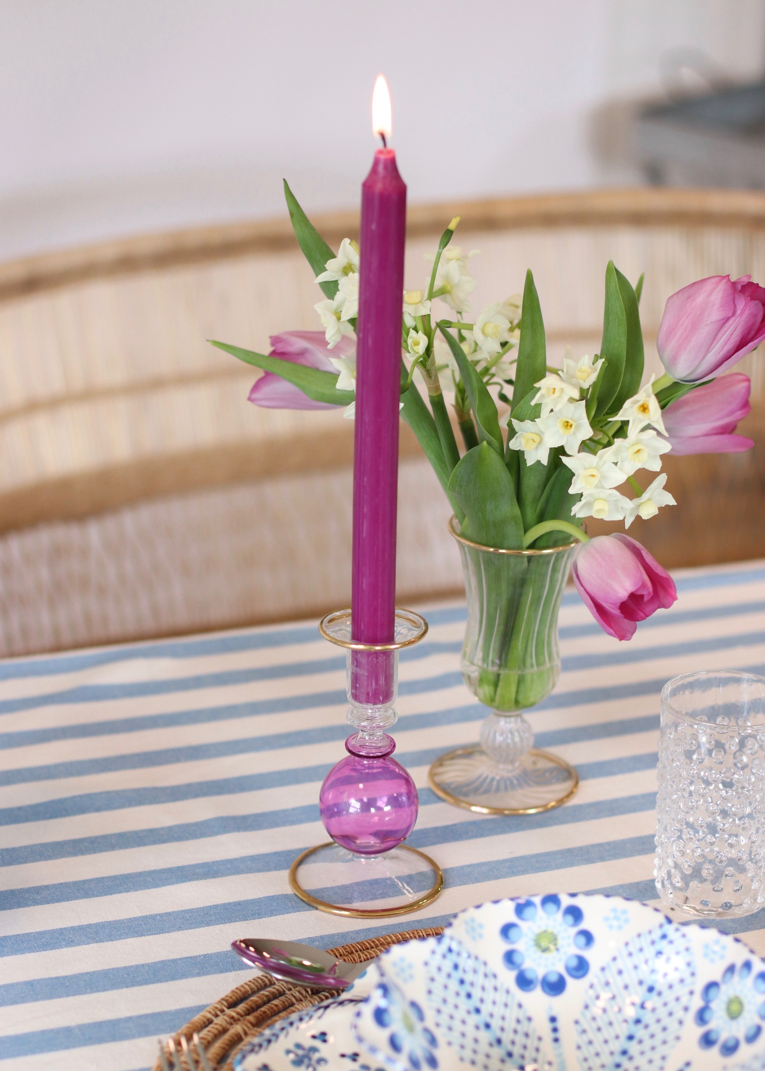 Heather Purple Candle (price per candle)