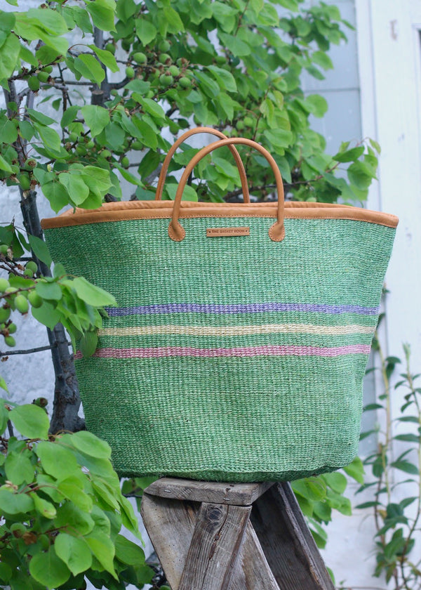 The Big Laundry Basket - Spring Leaf Green
