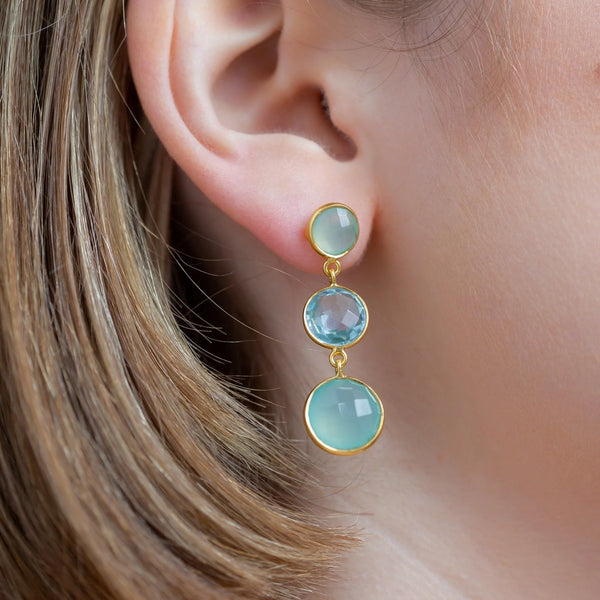 Aqua Babylon Earrings