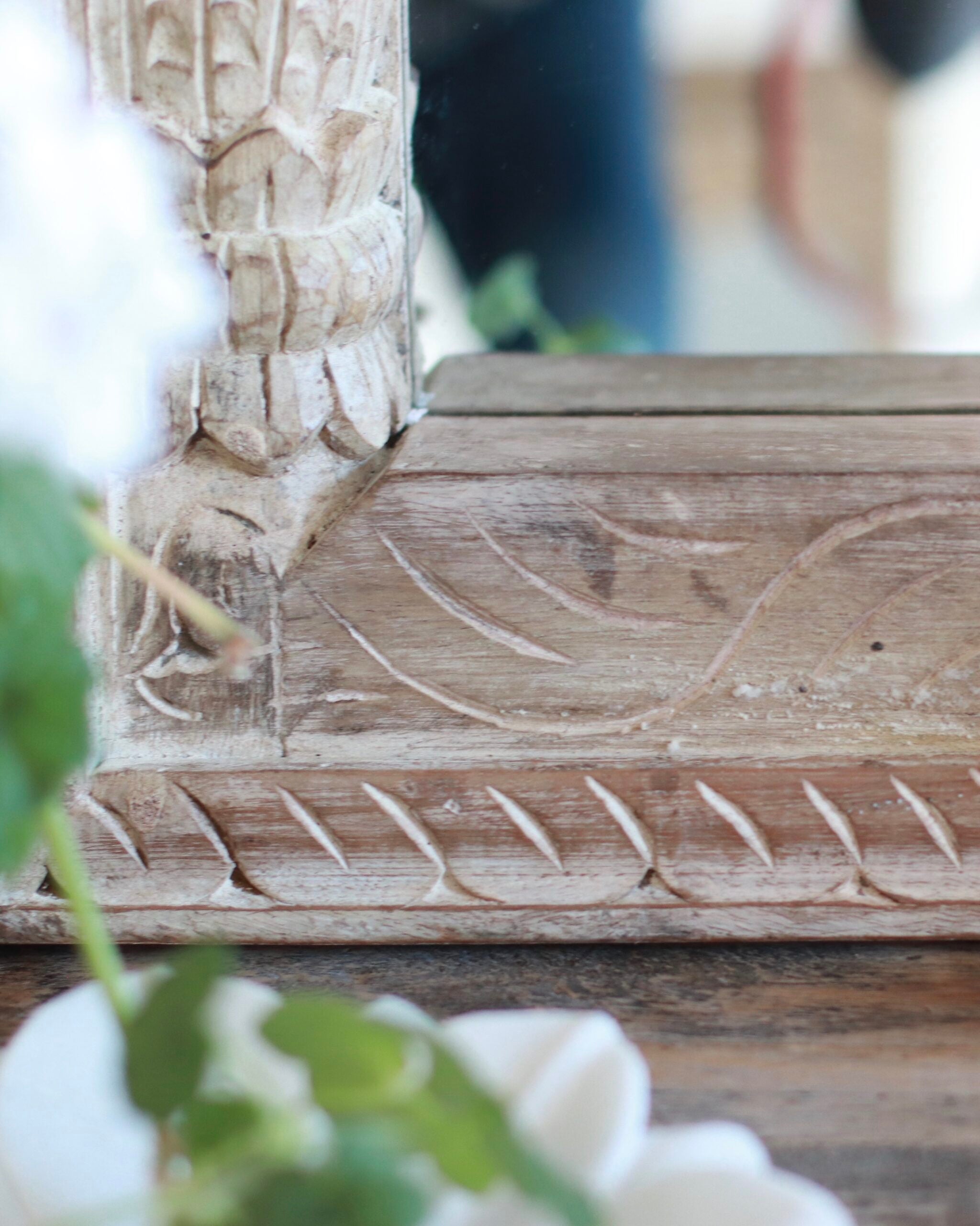 Carved Haveli Mirror