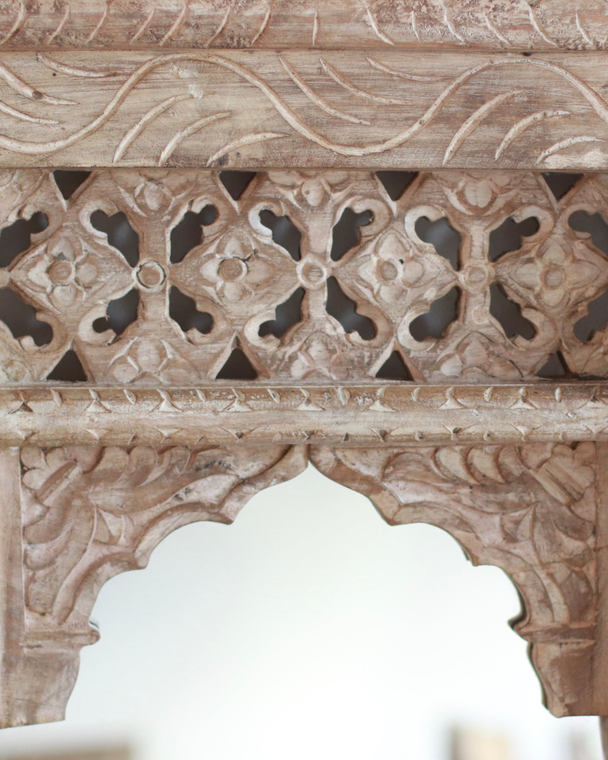 Carved Haveli Mirror